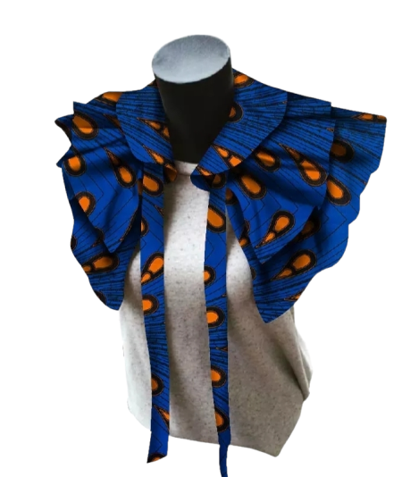 Fabric African Necklaces Women Shawl