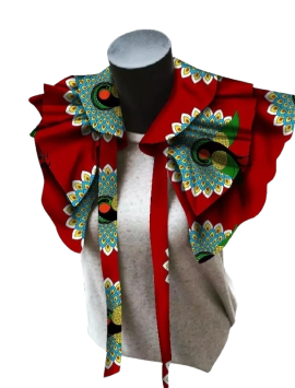 Fabric African Necklaces Women Shawl