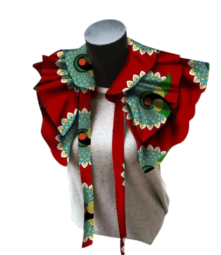 Fabric African Necklaces Women Shawl