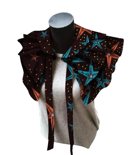 Fabric African Necklaces Women Shawl