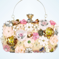 Colorful Floral Clutch Evening Bags