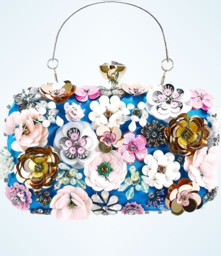 Colorful Floral Clutch Evening Bags