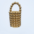 Luxury Pearl Bucket Bag