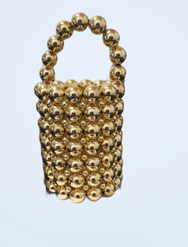 Luxury Pearl Bucket Bag