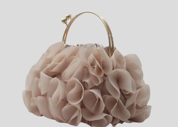 Women Cute Flower Clutch Bag