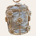 Women's Fashion Handmade Gold Bucket Purse