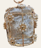 Women's Fashion Handmade Gold Bucket Purse