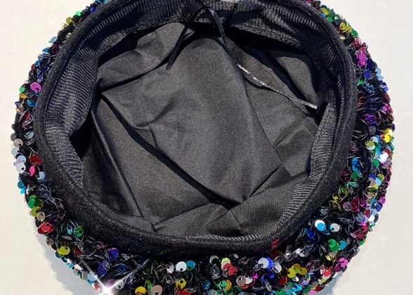 Sequin Beret