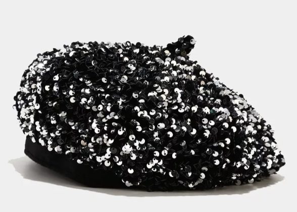 Sequin Beret