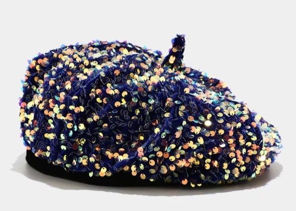 Sequin Beret