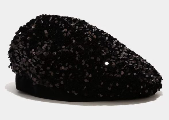 Sequin Beret