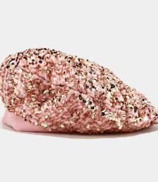 Sequin Beret