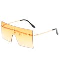 Oversized Rimless Fashion Sunglasses